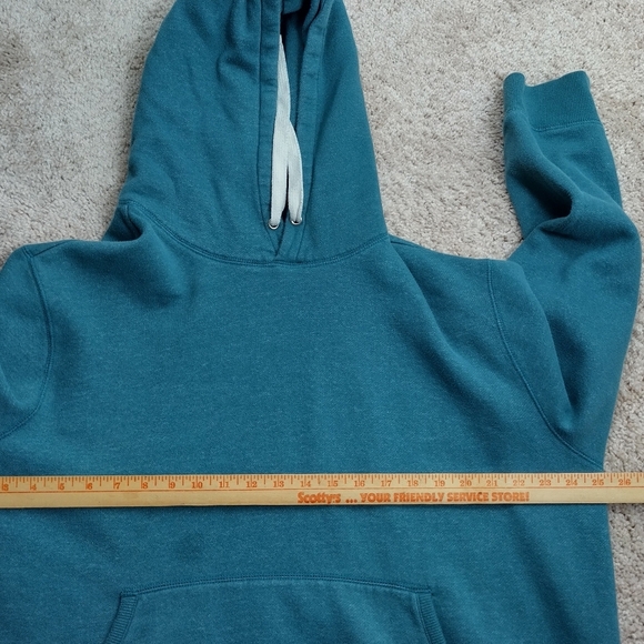 Member's Mark Hoodie Sweatshirt Green Luxe Knit Pullover 2xl Newport Boyfriend - Picture 11 of 13